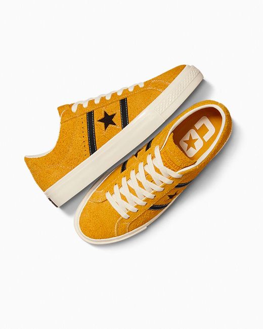 Converse Yellow One Star Academy Pro Suede