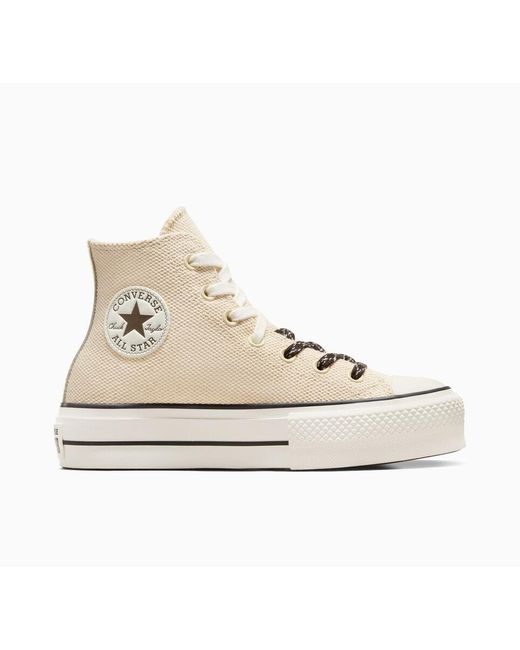 Converse Natural Chuck Taylor All Lift Canvas & Leather