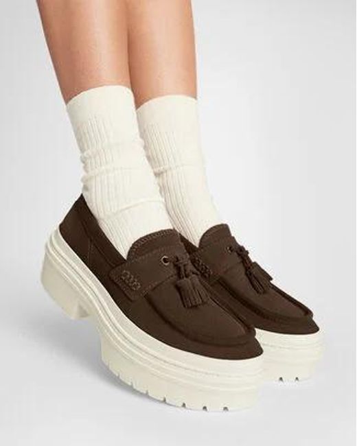 Converse Multicolor Chuck Taylor All Star Lugged Heel Loafer Platform Suede For