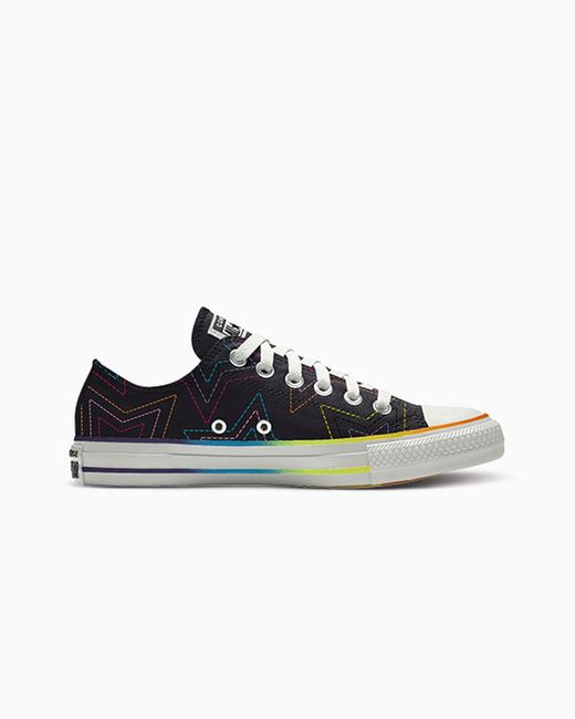 Converse Black Custom Chuck Taylor All Star Pride By You