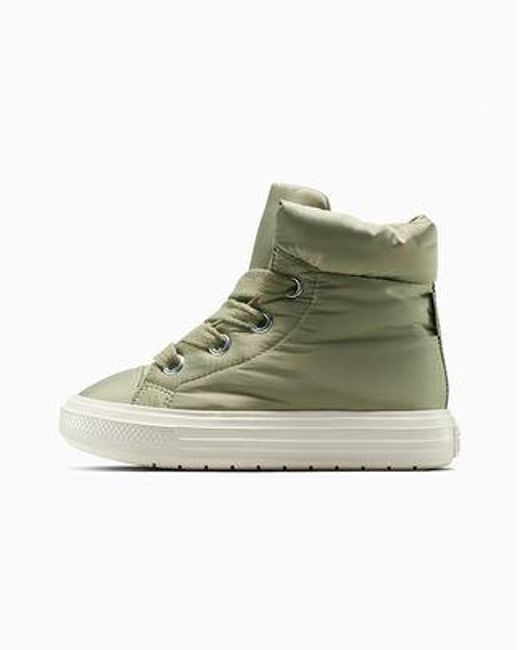 Converse Green Chuck Taylor All Star Elements Boot Polyester For