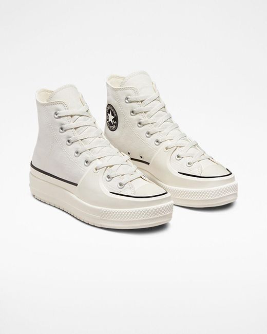 Converse White Chuck Taylor All Star Construct