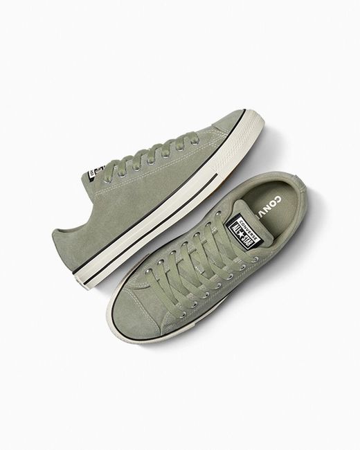 Converse Gray Chuck Taylor All Star Wide & Padded Suede