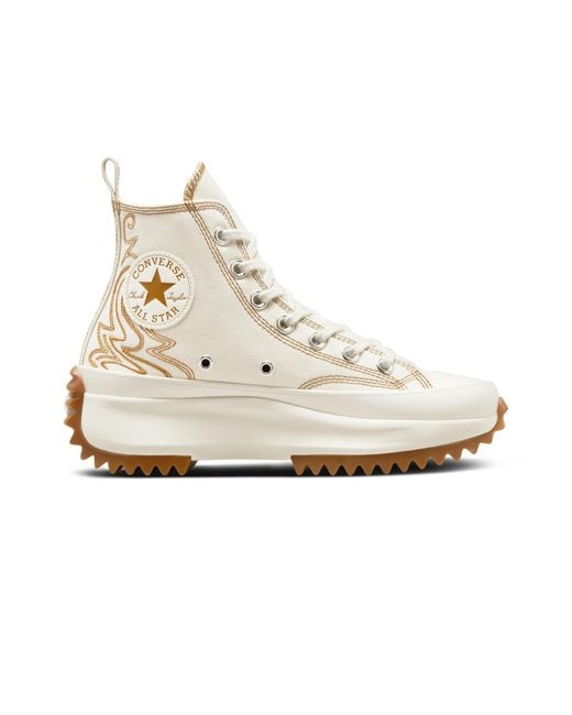 converse run star hike western embroidery