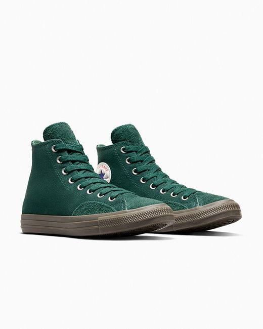 Converse Green Chuck Taylor All Star Suede