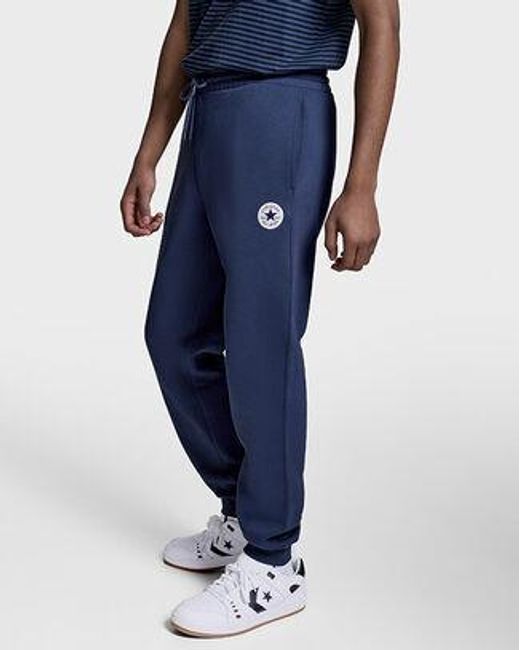 Converse Blue Chuck Taylor All Star Patch Joggers Polyester For for men