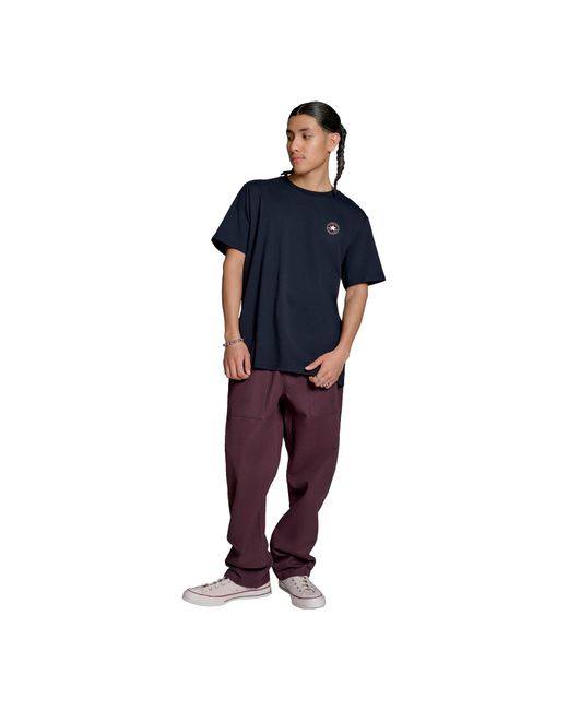 Converse Blue Chuck Taylor All Star Patch T-Shirt For for men