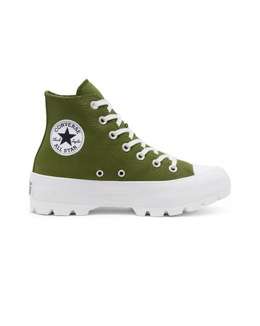 converse lugged trainers