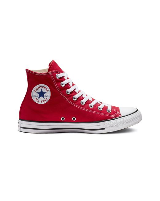 Converse Chuck Taylor All Star High Top in Red for Men - Lyst