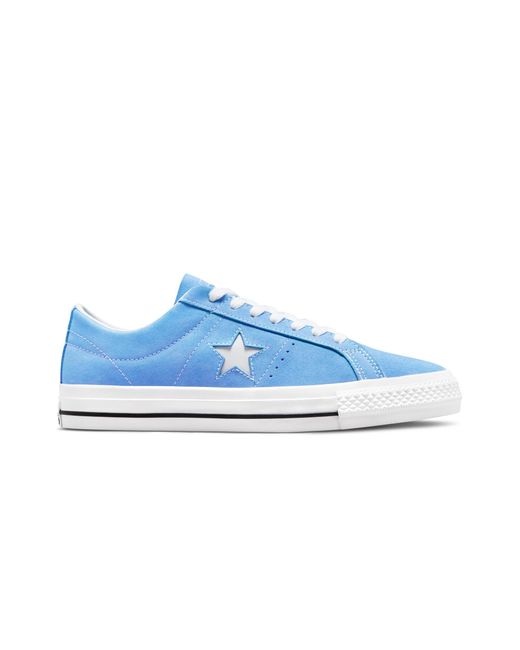 Converse One Star Pro Suede in Blue | Lyst
