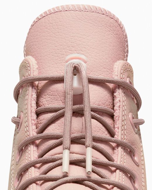 Converse Pink Chuck Taylor All Star Weatherized Leather for men