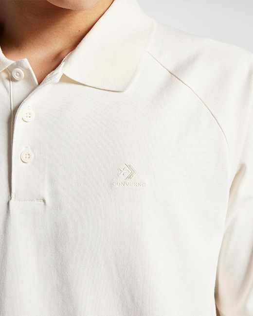 Converse White Marquis Polo Shirt