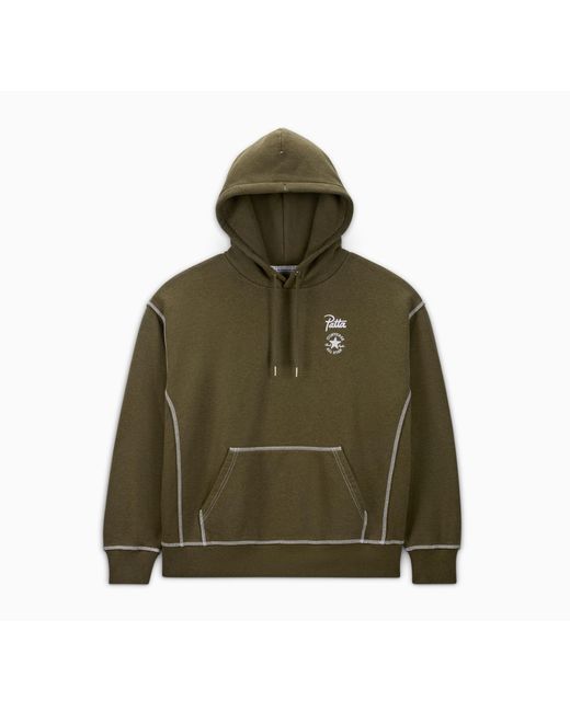 Converse Green X patta gold standard hoodie