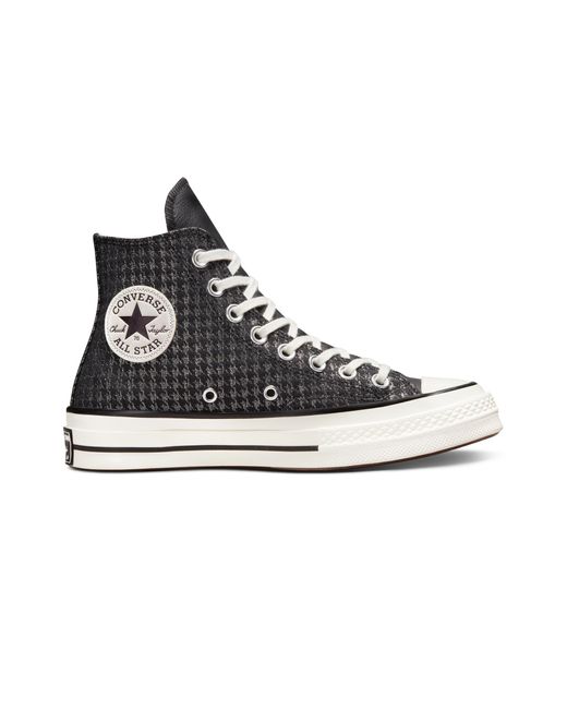 Converse Chuck 70 Houndstooth Shine in Black | Lyst