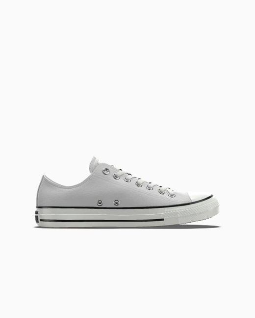 Converse White Custom Chuck Taylor All Star Leather By You