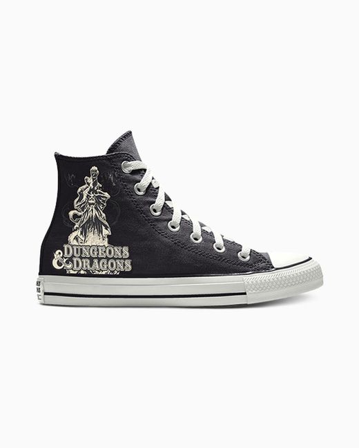 Converse Black Custom Chuck Taylor All Star Dungeons & Dragons High Top By You