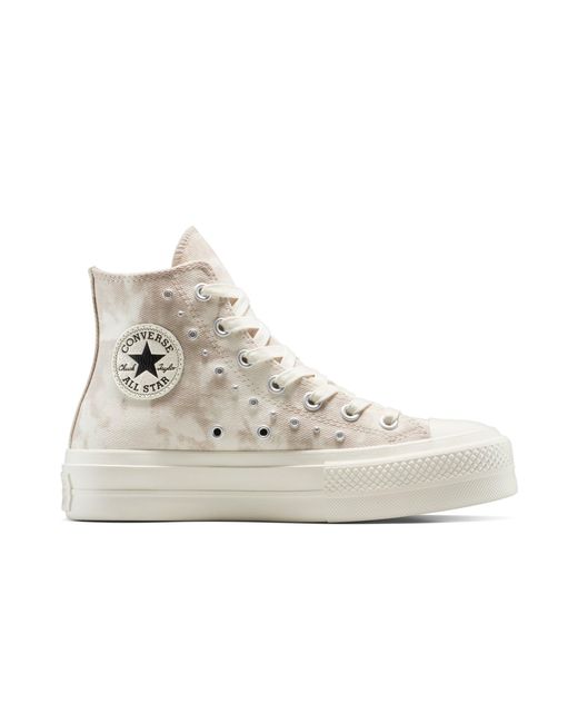 Converse Women's Natural Chuck Taylor All Star Lift Platform