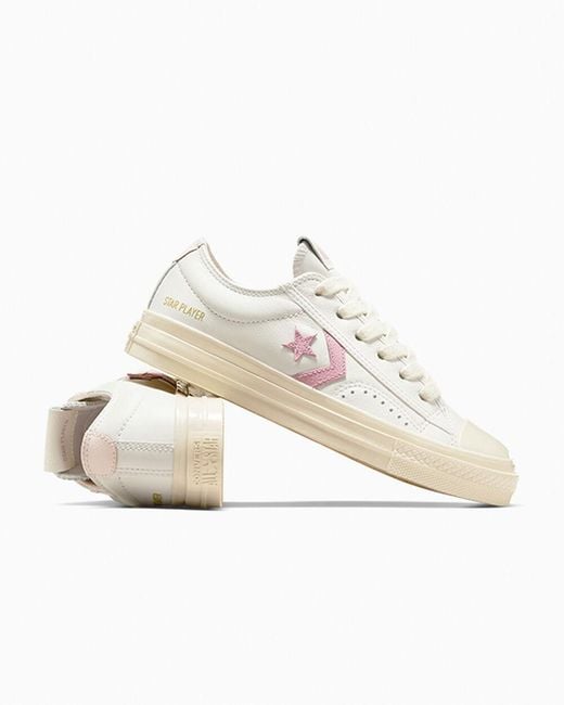 Converse White Star Player 76 Leather