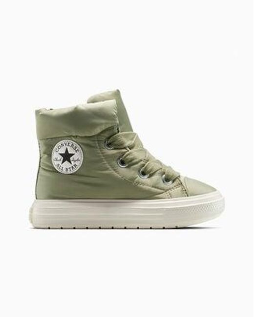 Converse Green Chuck Taylor All Star Elements Boot Polyester For