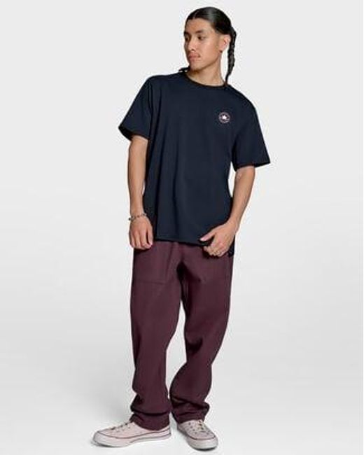 Converse Blue Chuck Taylor All Star Patch T-Shirt For for men