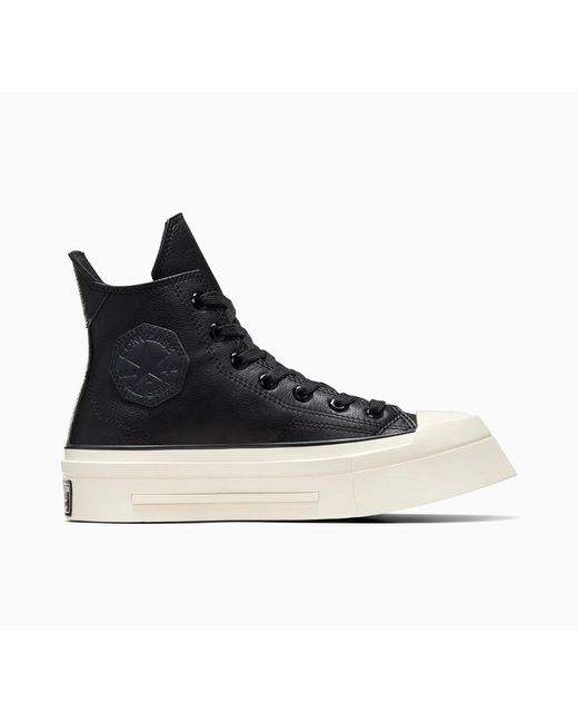 Chuck 70 De Luxe Squared Converse en coloris Black