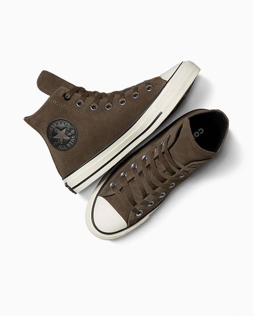 Converse leather suede deals