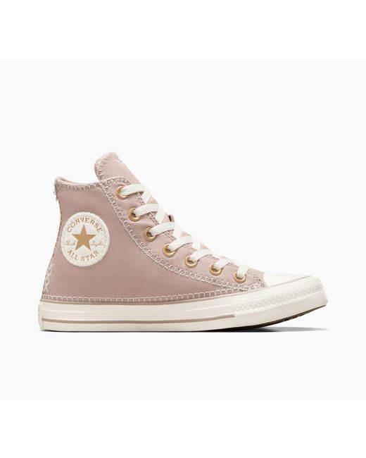 Chuck Taylor Crafted Stitching Converse en coloris Natural