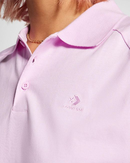 Converse Pink Marquis Polo Shirt