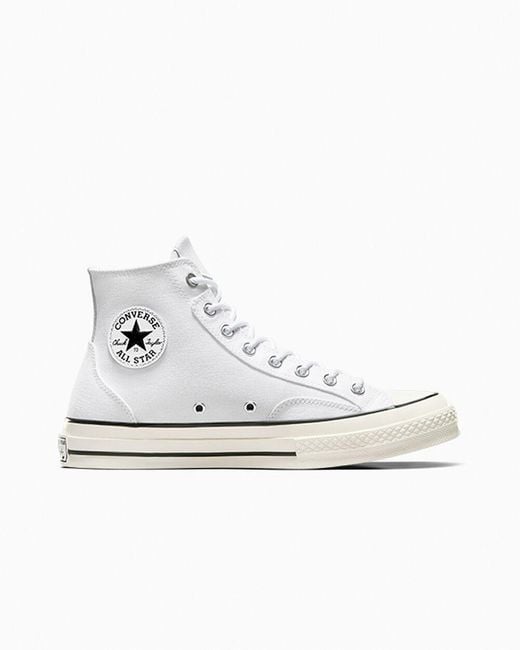 Converse White Chuck 70 Court Canvas & Leather for men