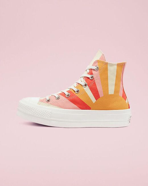 high top multicolor converse