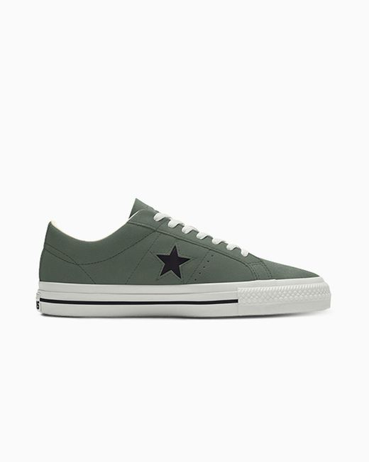 Converse Green Custom Cons One Star Pro By You