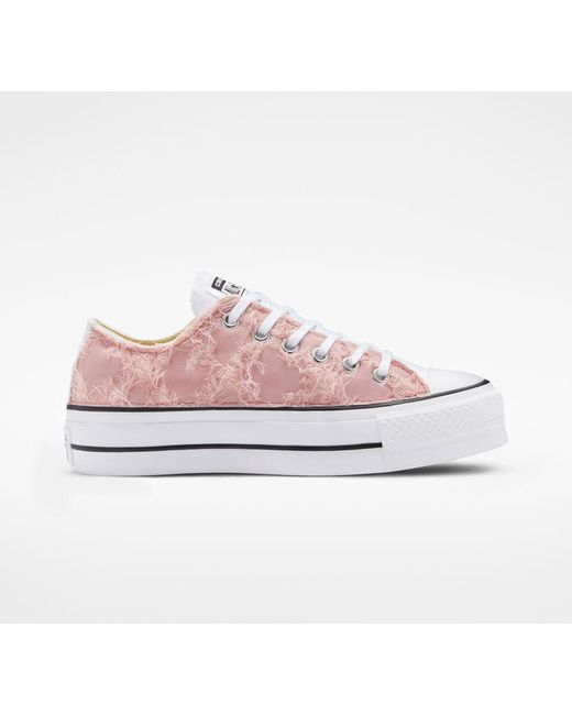 Converse Chuck Taylor All Star Lift Platform Monochrome in Pink