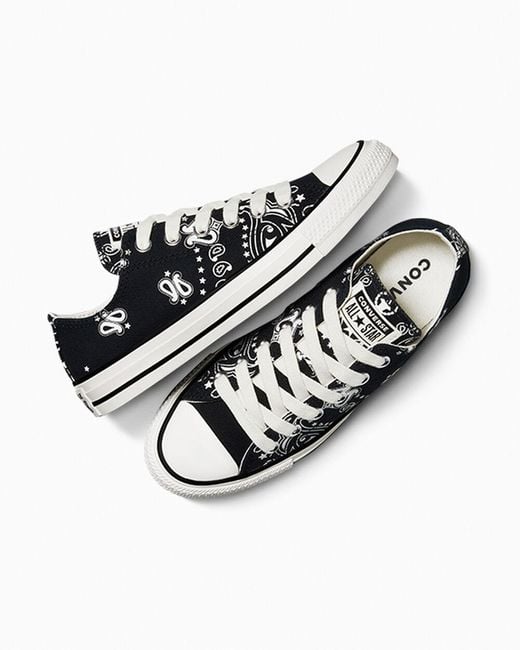 Converse Blue Chuck Taylor All Star Paisley