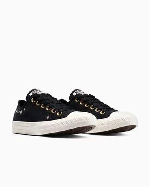 Converse Black Chuck Taylor All Star Cosmic Canvas For