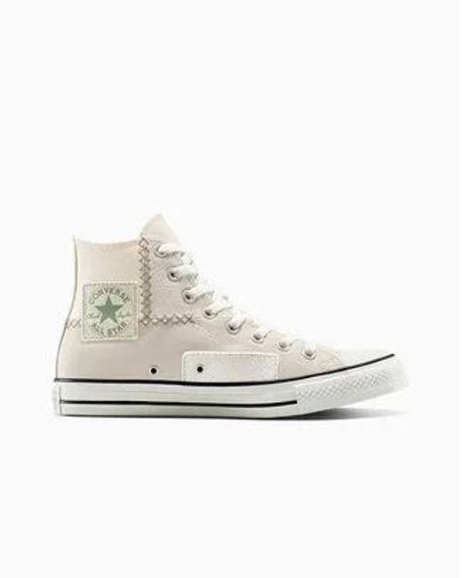 Converse White Chuck Taylor All Star Patchwork Canvas
