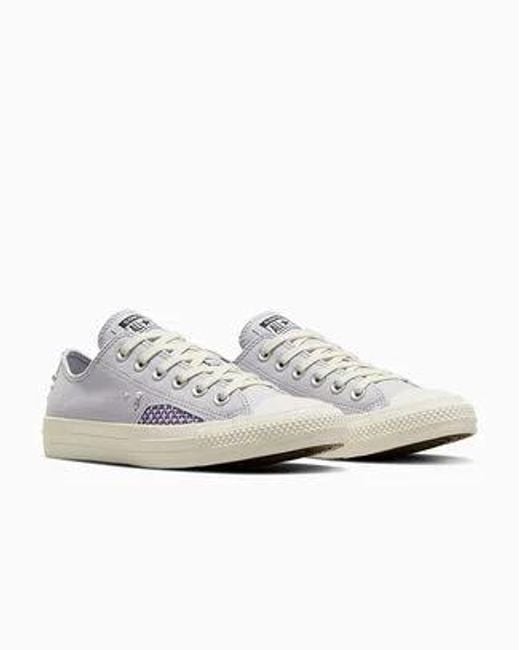 Converse White Chuck Taylor All Star Pearls & Studs Canvas For