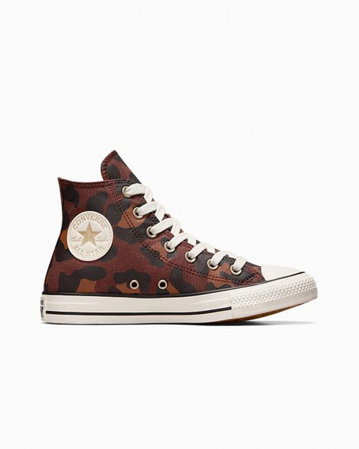 Converse Brown Chuck Taylor All Star Leopard