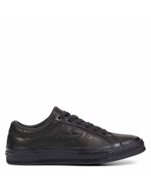Converse Black One Star Leather Low Top