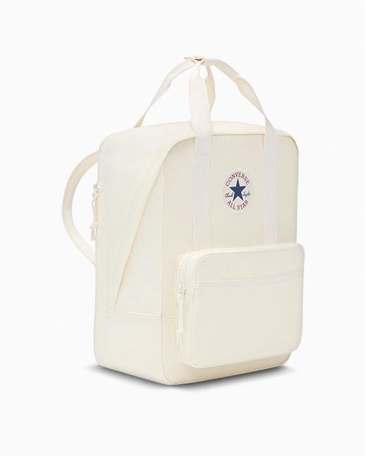 Converse White Small Square Backpack