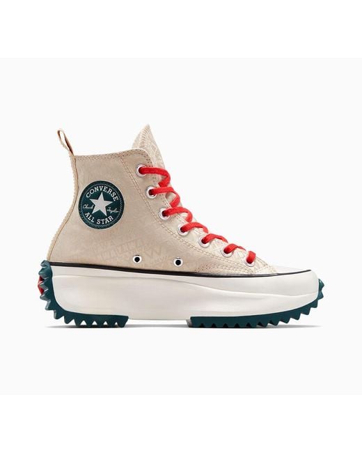 Multicolor high top clearance converse