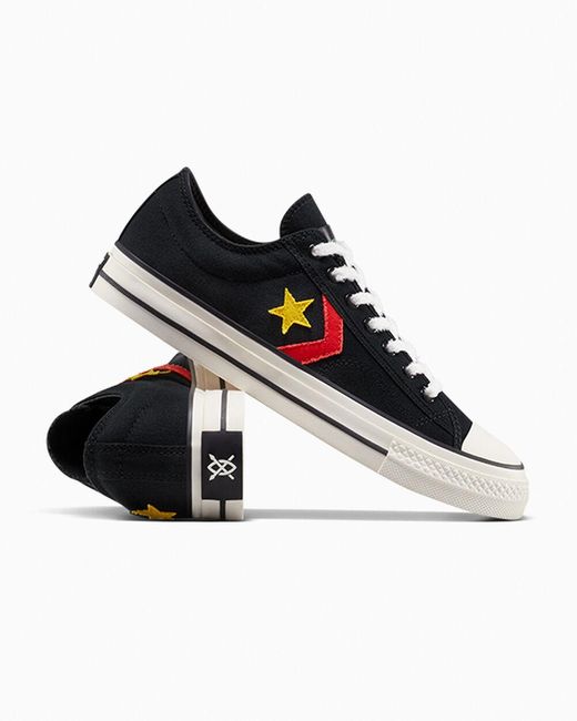 Converse Black X Daily Paper Star Player 76