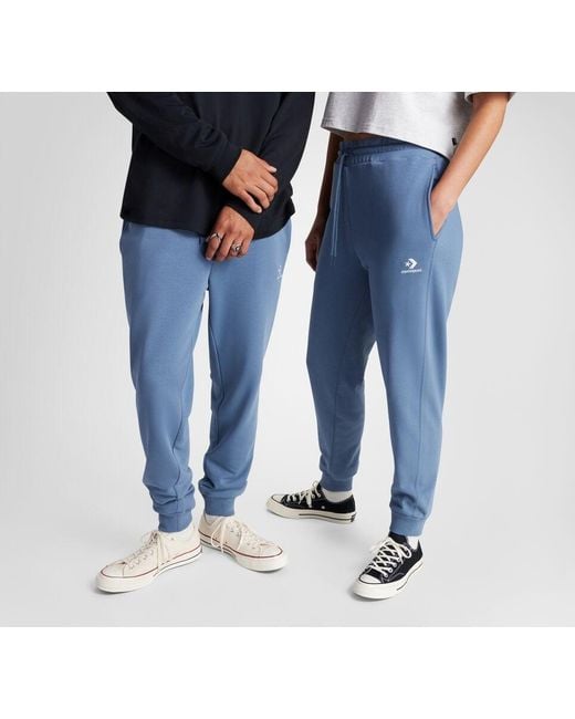 Converse Blue Go-To Embroidered Star Chevron Standard-Fit Sweatpant