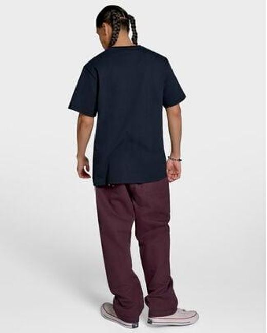 Converse Blue Chuck Taylor All Star Patch T-Shirt For for men