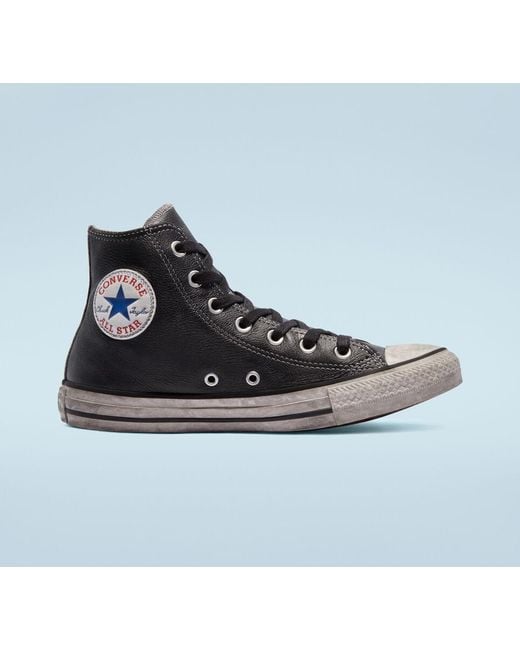 Converse Chuck Taylor All Star Vintage Leather in Blue for Men | Lyst UK