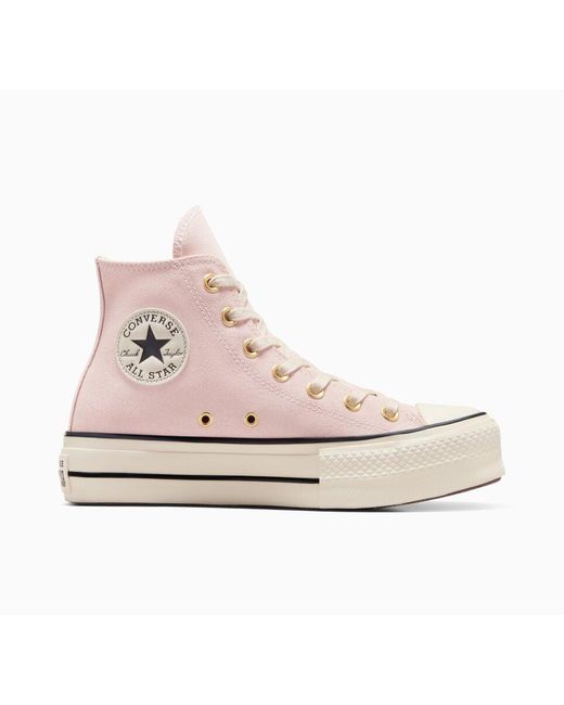 Pale pink converse all star sale