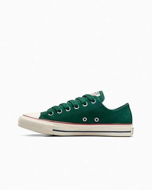 Converse Green Chuck Taylor All Star Suede