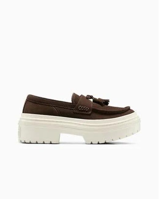 Converse Multicolor Chuck Taylor All Star Lugged Heel Loafer Platform Suede For
