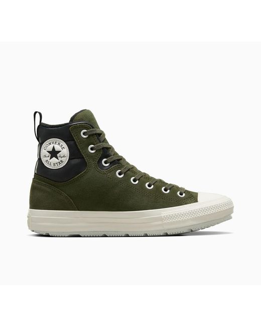 Converse Green Chuck Taylor All Star Berkshire Boot Suede