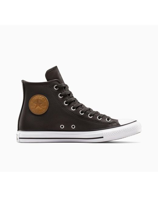 Converse Black Chuck Taylor All Star Leather for men