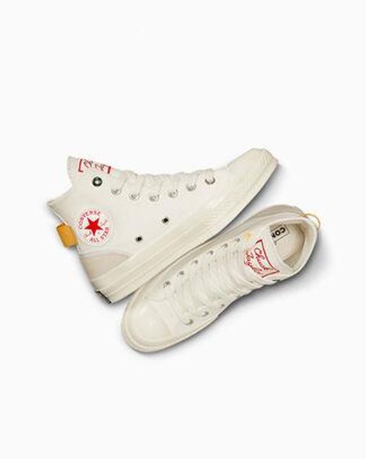 Converse White Chuck 70 Suede For